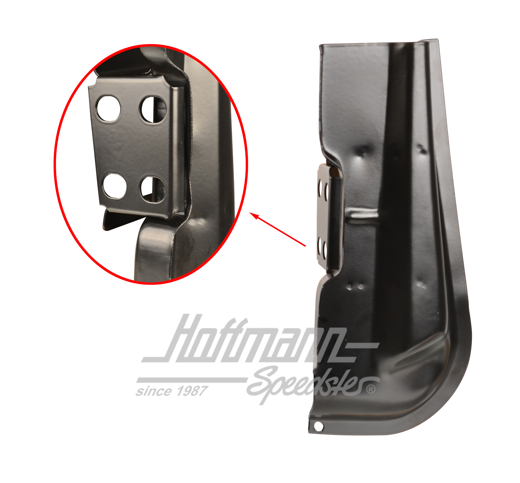 Chapa de columna de puerta, compl., inferior, decha. | 141 805 342 | 068-0062-02