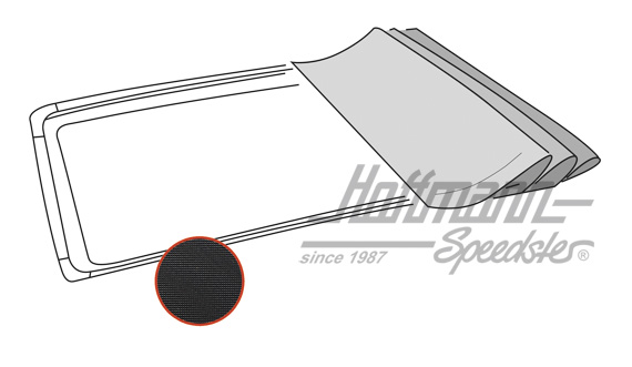 
Funda de techo plegable
, Golf 2, PRFV, negra | --------- | 208-5580-10