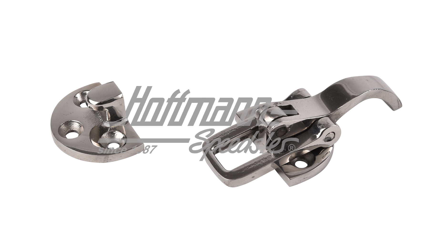 Juego de cierre de capota, anterior, Tipo 181, acero inox. | 181 898 383 | 080-2896