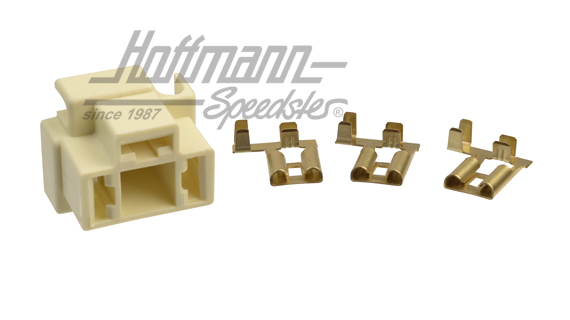 Enchufe de faro, 3 polos, sin cable
 | 161 941 165 A | 020-4430-32