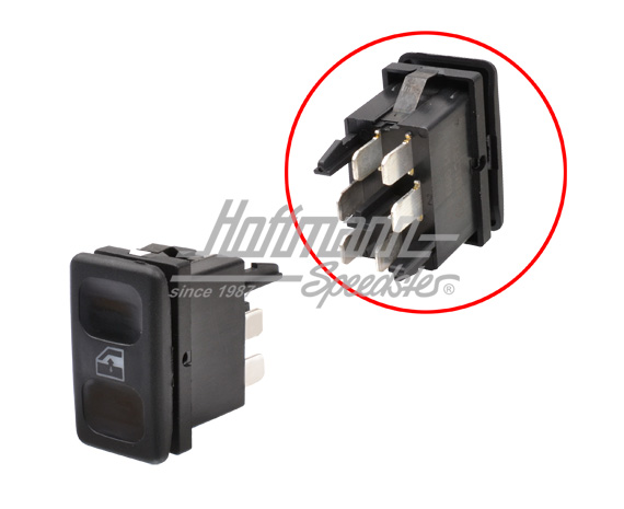 Interruptor, elevalunas, Golf 2 | 191 959 855 | 209-3620