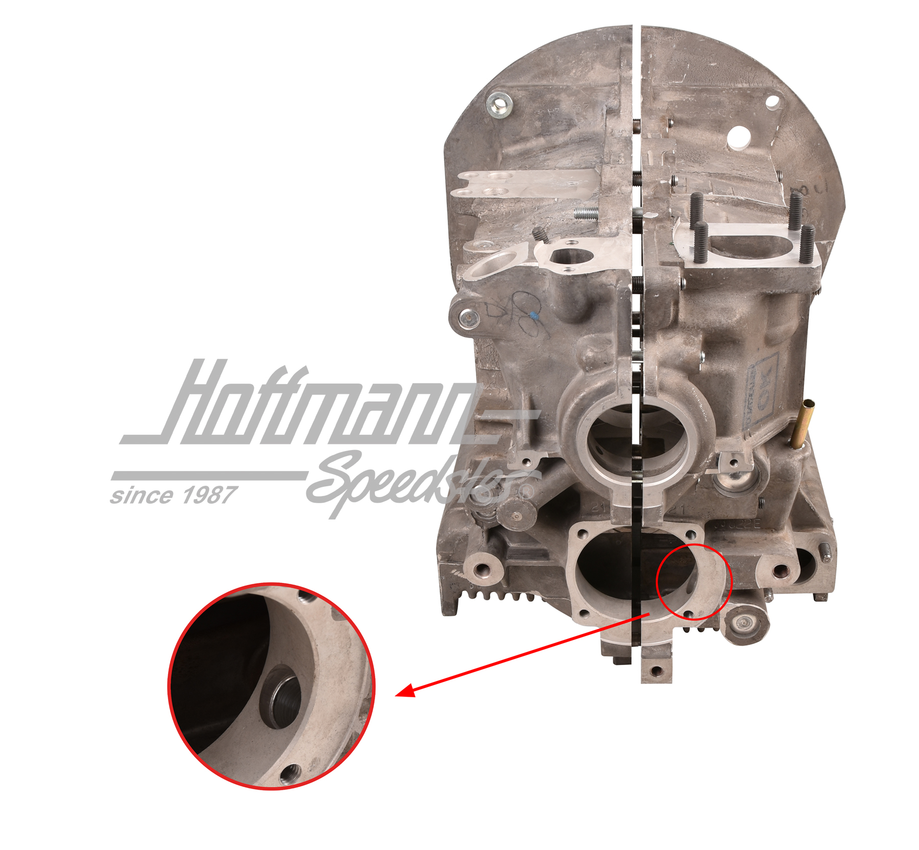 Cárter del cigüeñal, estándar, 1.3-1.6, AS41                                                        