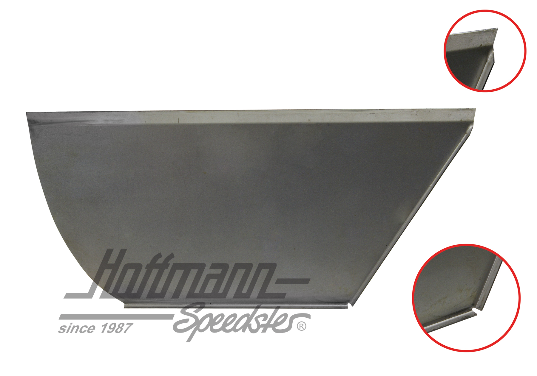 Chapa de remate, guardarruedas, trasero, izquierdo | 211 813 363 | 095-0534-21