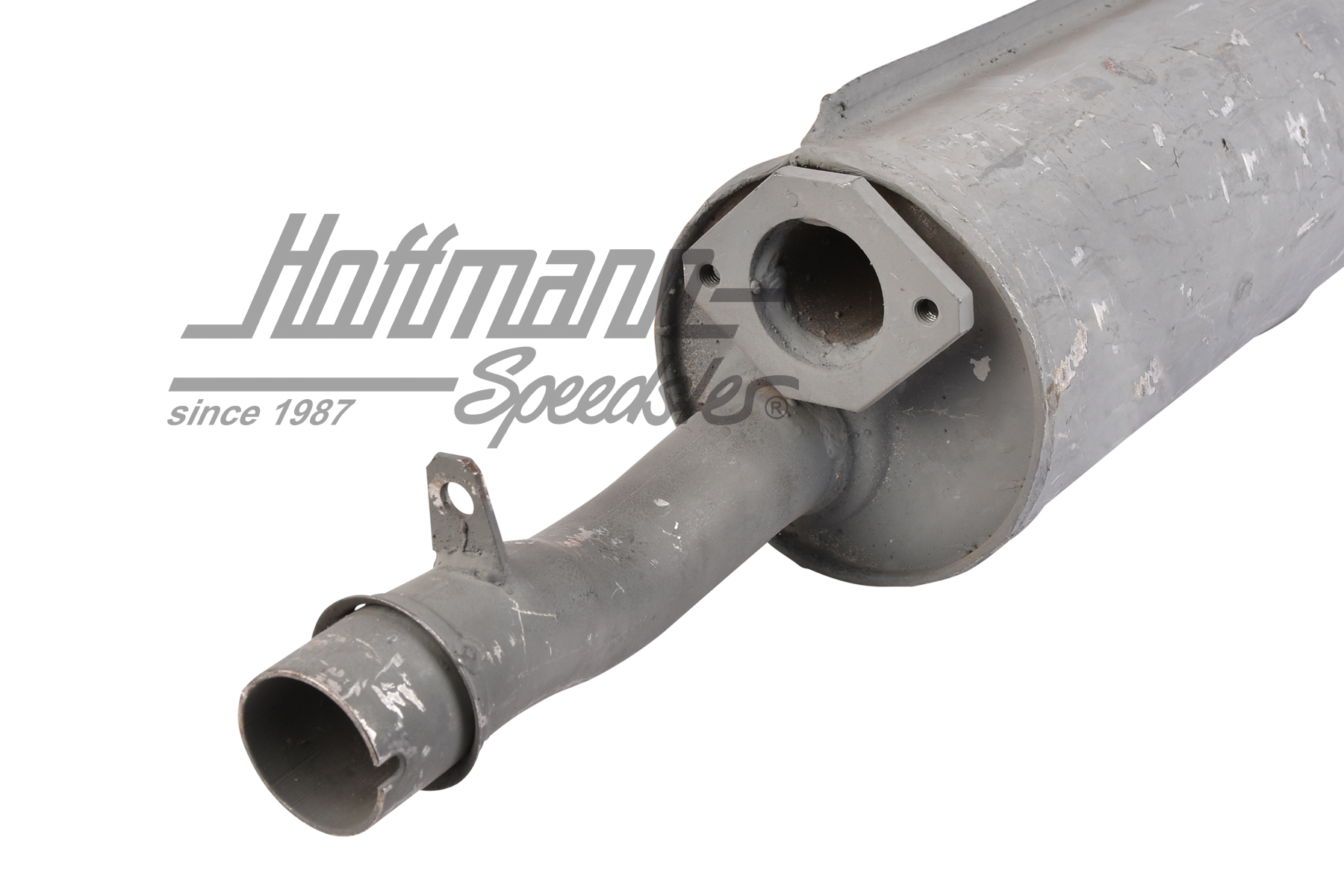 Silenciador de escape, motor CT, 1.6, 7.80-12.82                                                    