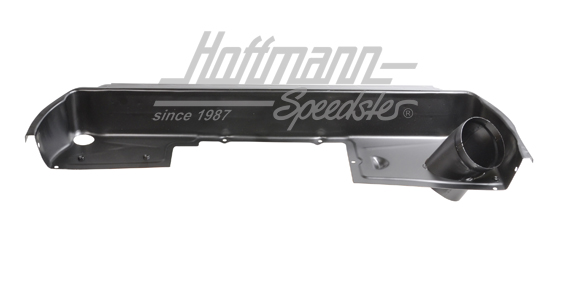 Chapa de motor, 964, posterior, negra, centro                                                       