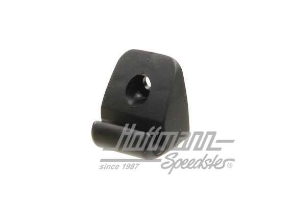 Soporte de visera parasol, Furgoneta T3, negro | 251 857 561 A 01C | 360-2802-08