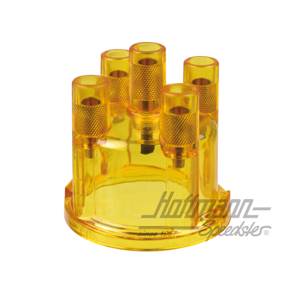 Tapa de distribuidor, transparente, amarilla | AC 905 506 | 010-0943