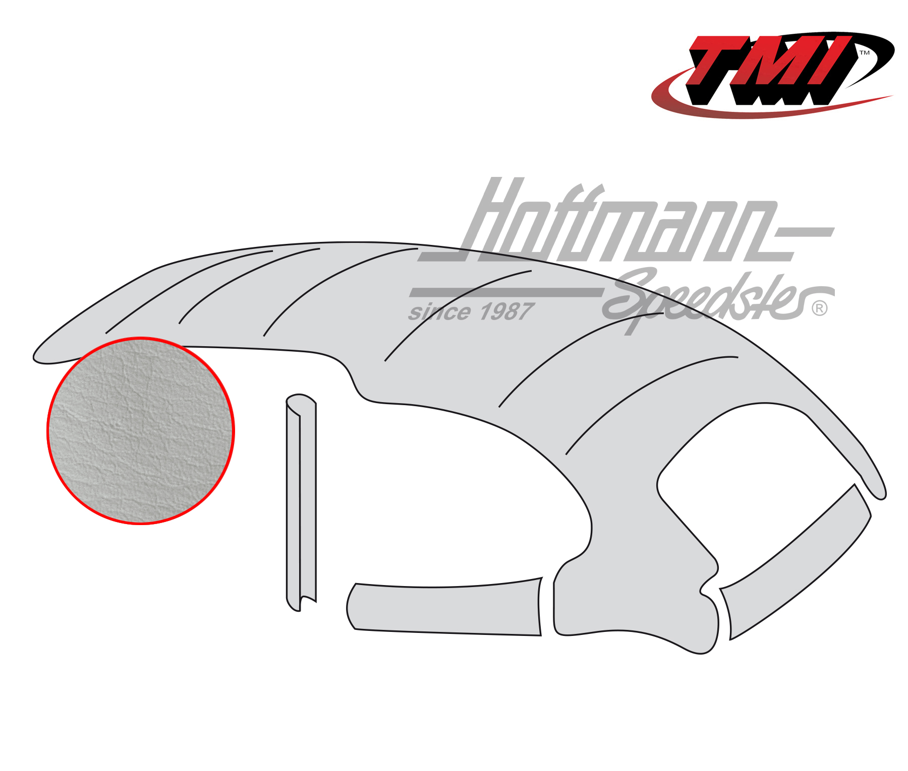 Cielo de techo, universal, liso, blanco antiguo, 8.67- | 20-1103-48 | 055-7100