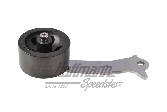 Pedal de acelerador con rodillo, negro                                                              