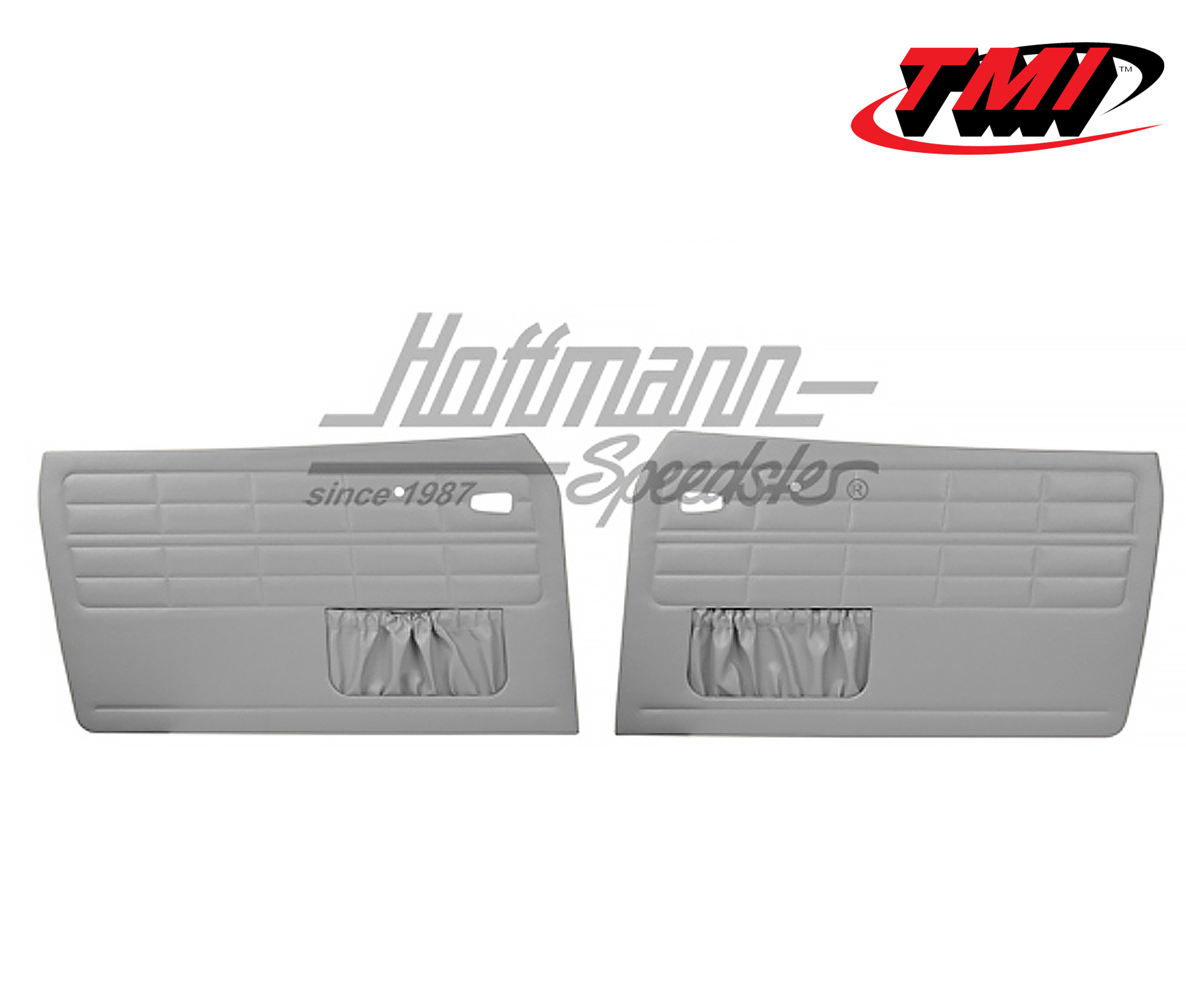 Revestimiento de puerta, Karmann Ghia, 8.63-, gris | 10-1505-16 | 066-0022-03