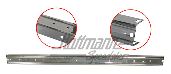 Parachoques posterior, cromado, Golf 1 | 171 807 311 D | 180-0295