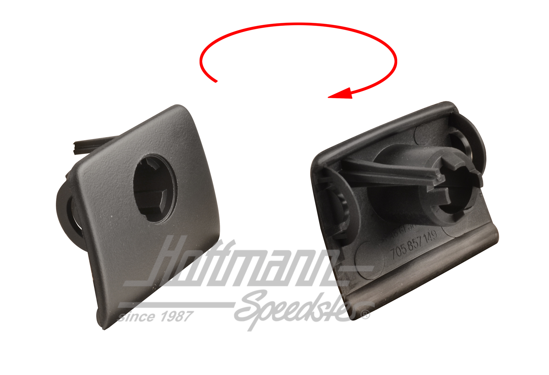 Botón, cerradura de guantera 
, Furgoneta T4 | 705 857 149  041 | 408-5610