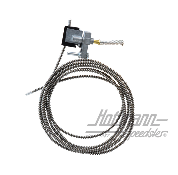 Tiro de cable, techo corredizo, Furgoneta T2, derecho                                               