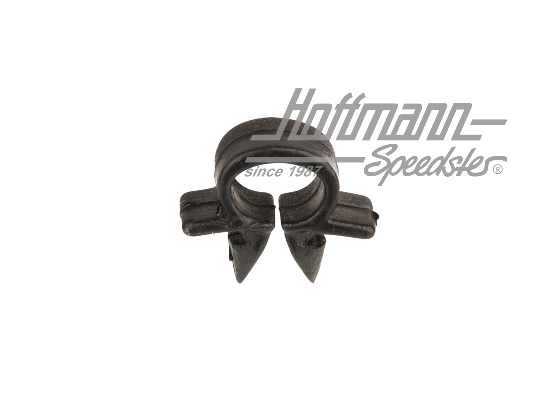 Clip de retención, 5 mm, cable/manguera, negro                                                      