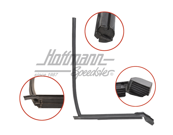 Junta de ventana triangular
, 914, derecha                                                         