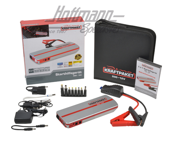 Arranque rápido con power bank, 12V, 600A                                                           