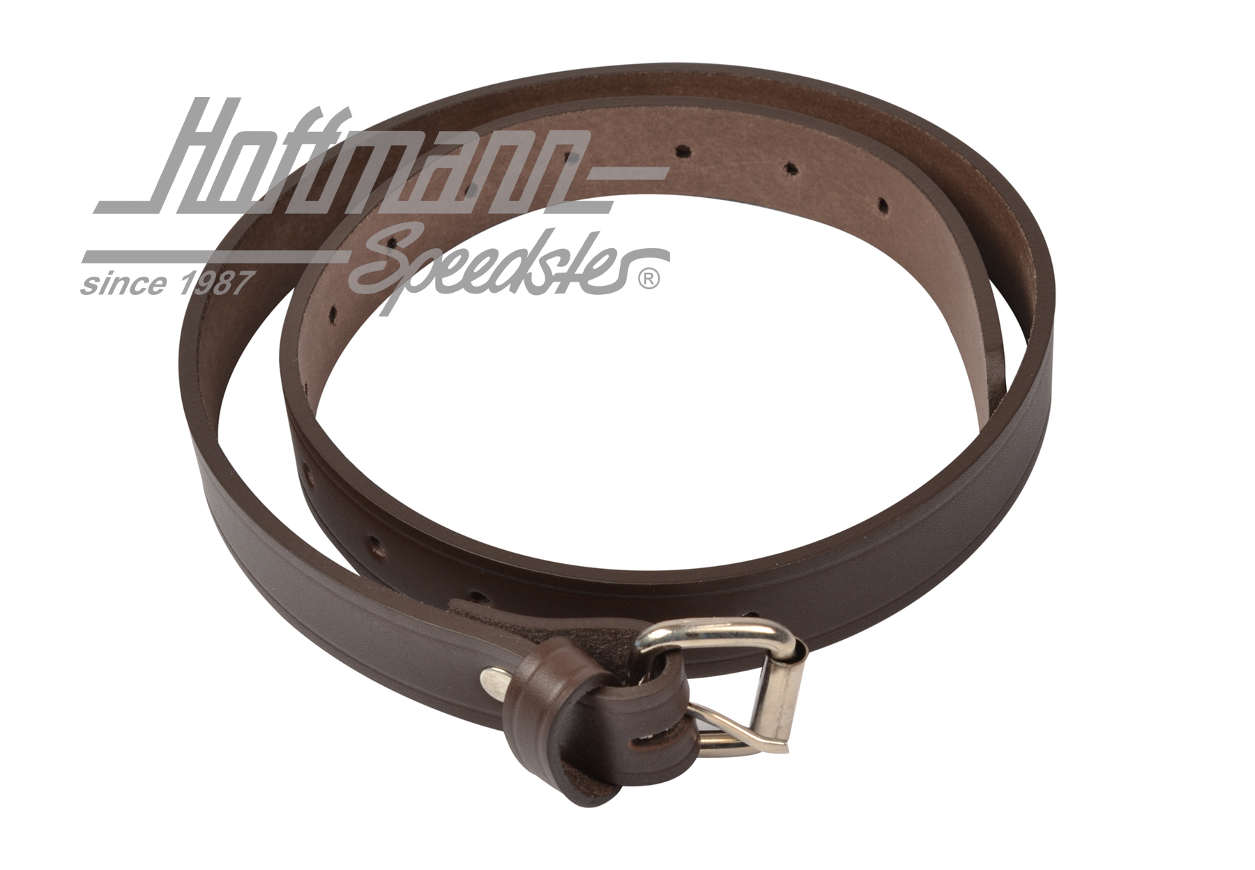 Correa de cuero, rueda de repuesto, marrón                                                          