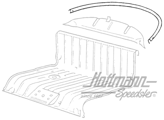 Admisión de cable tensor | 151 813 927 | 050-1365