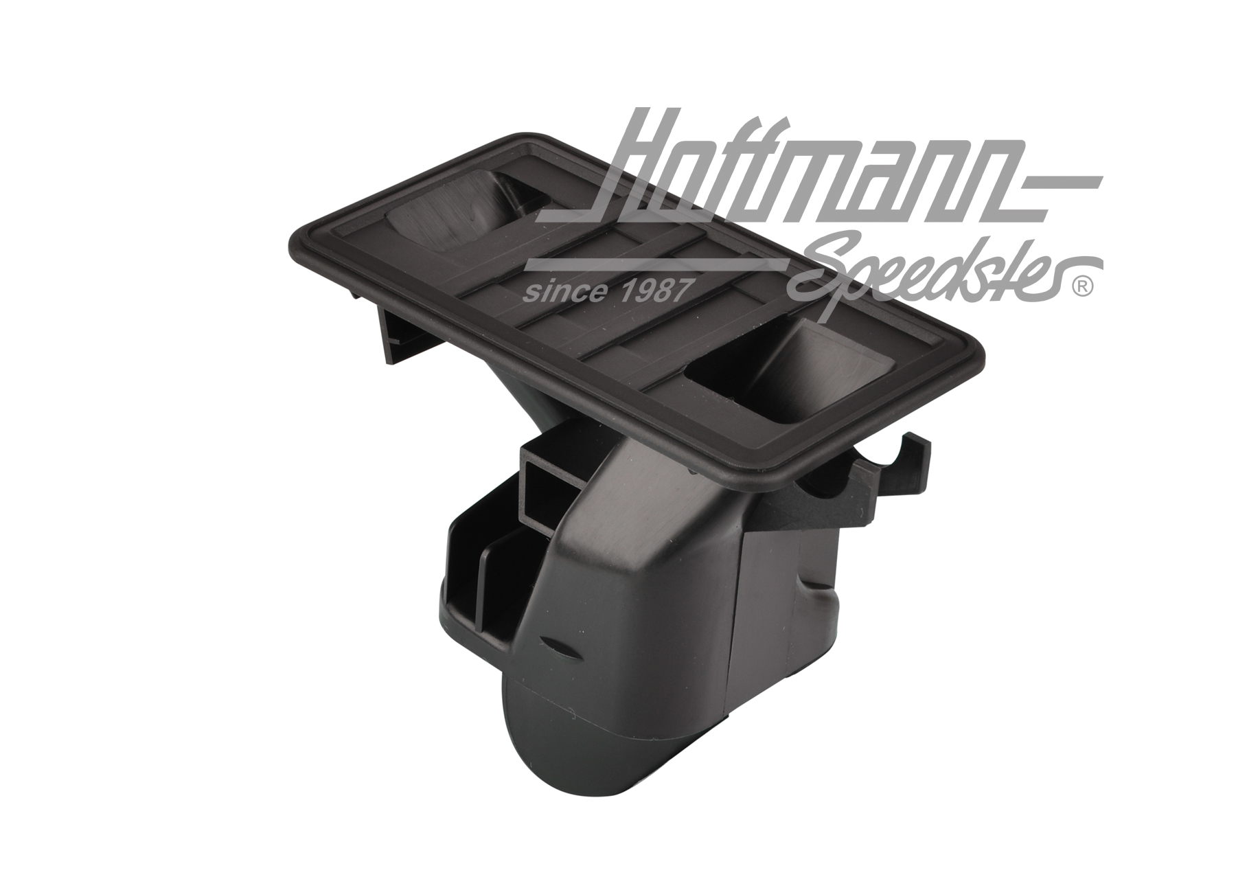 Boquilla de aire, Furgoneta T3, superior, derecha, negro | 255 819 384  01C | 360-0270-02