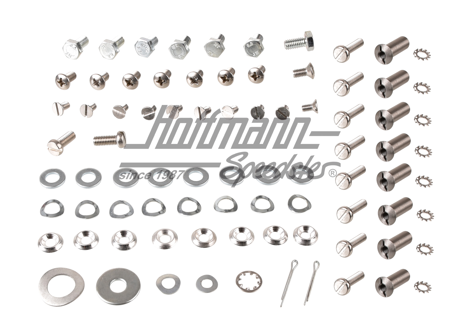 Juego de tornillos, techo plegable, 
Escarabajo, -7.55-7.55 | 115 875 000 | 055-7185-60