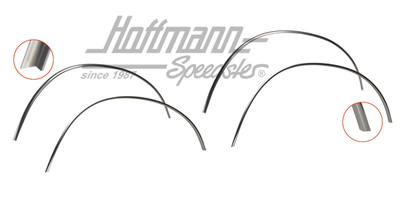 Juego de molduras, paso de rueda, 911,65-73 | 901 559 125 51 | 510-9990