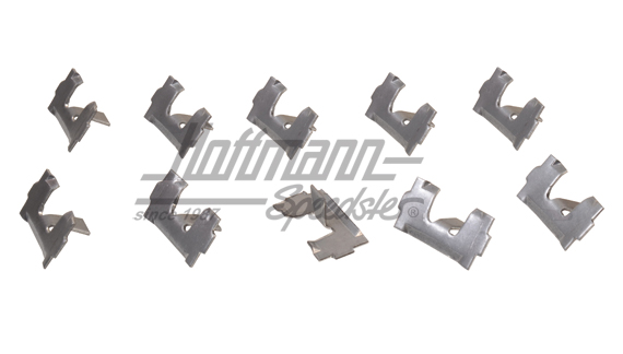 Clip para moldura de estribo, 18 mm, juego | 113 853 559 A | 020-2100-45