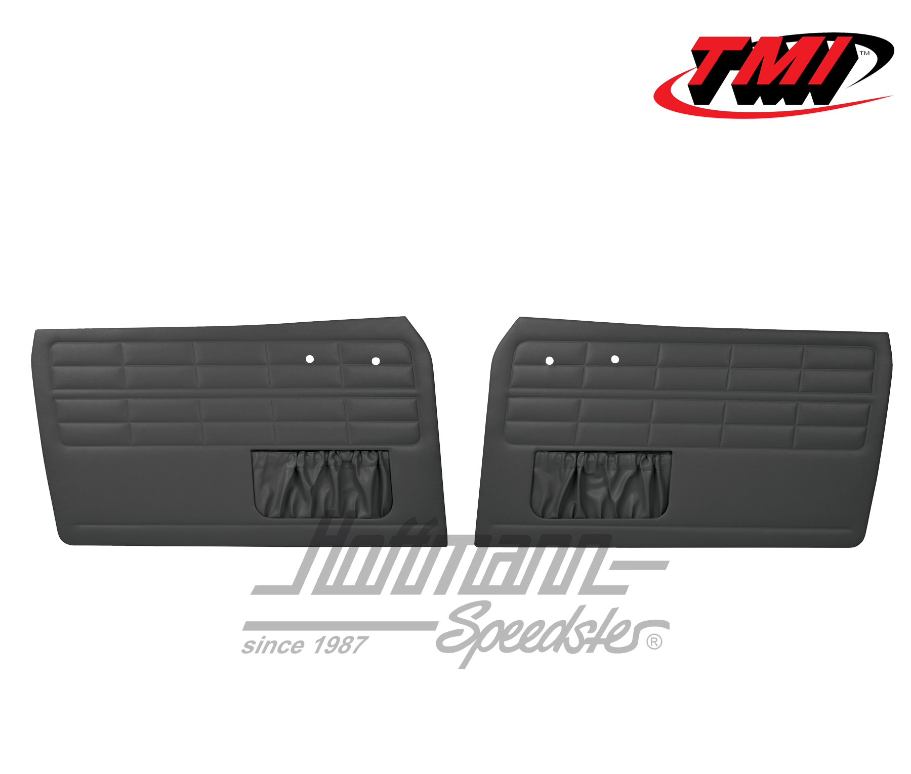 Revestimientos de puerta, Karmann Ghia, -7.63, negro | 10-1504-11 | 066-0020-01