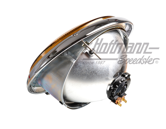 Faro, "horizontal", completo, amarillo                                                              