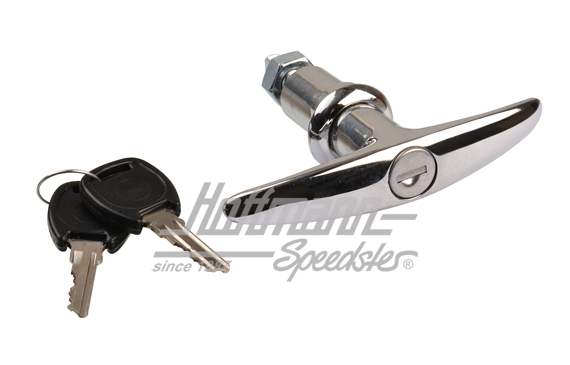 Cerradura de capó motor, manilla giratoria T | 113 827 571 B | 020-2465