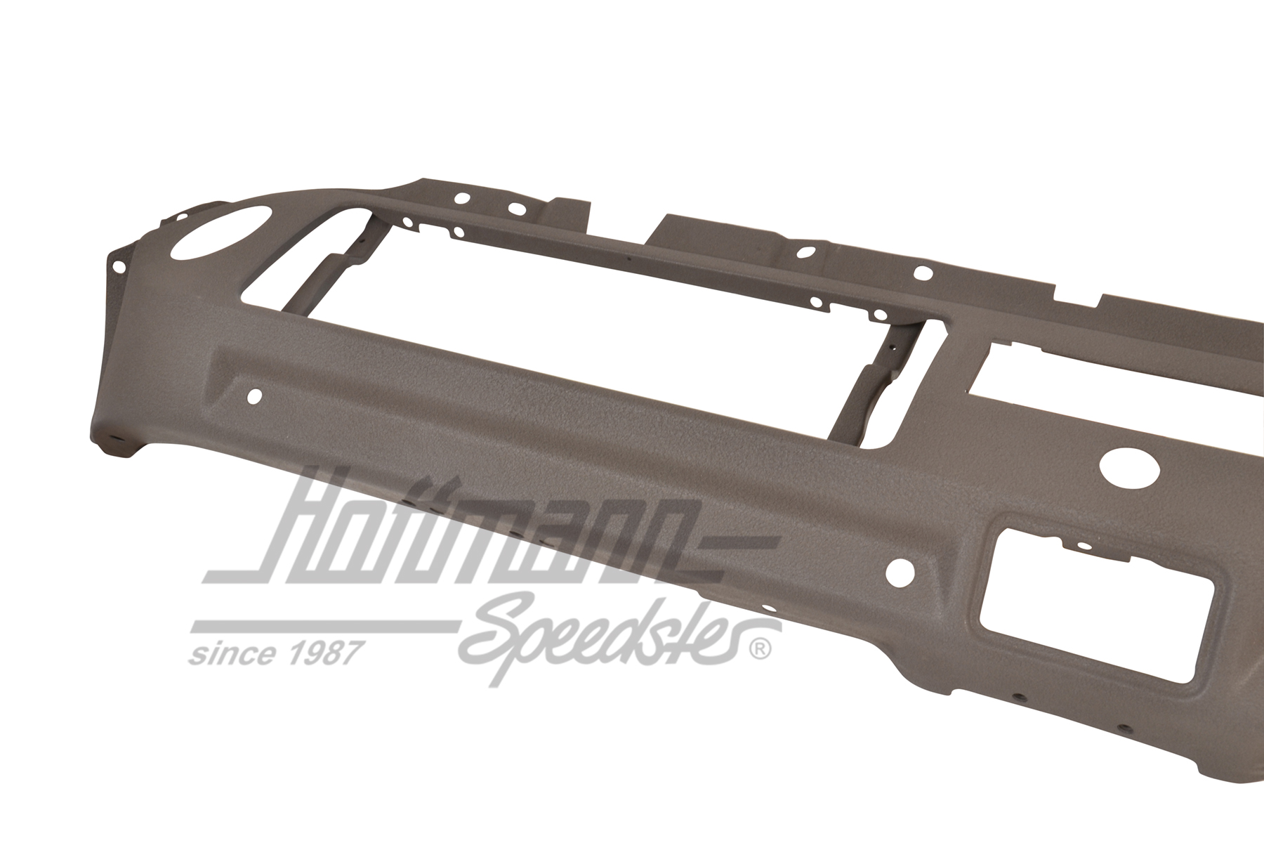 Tablero de a bordo, de metal, gris, Furgoneta T2                                                    