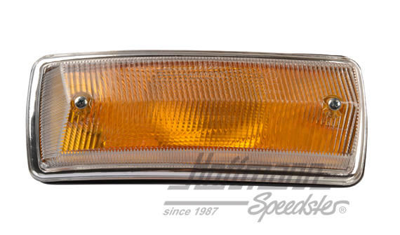 Intermitente, blanco / naranja / cromado, 67-72, derecha | 211 953 004 | 097-2055-12