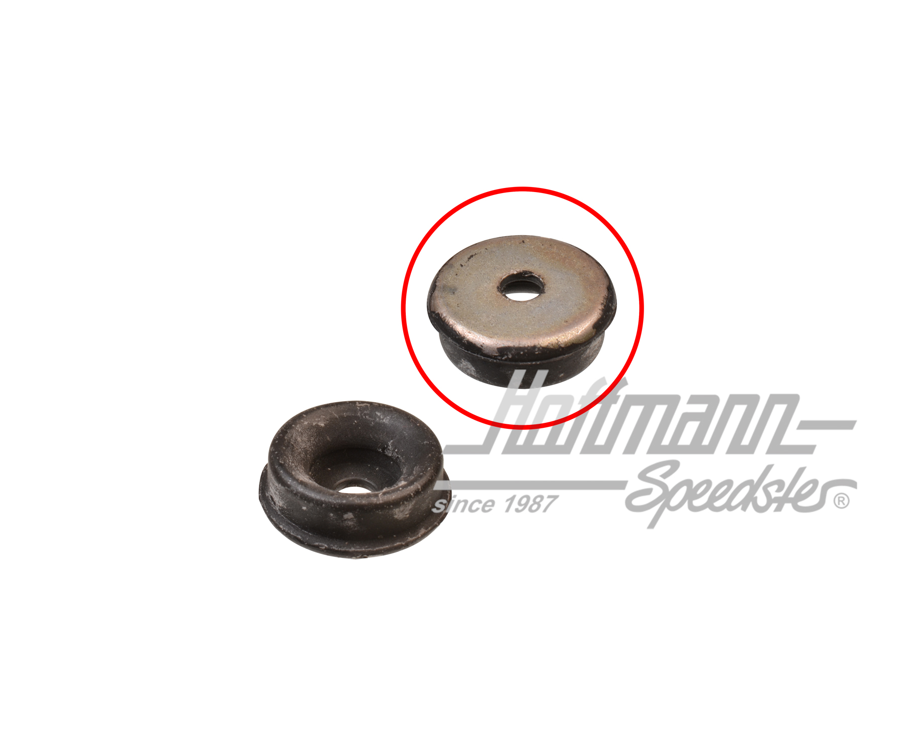 Cojinete de goma, condensador refrigerante | 191 820 409 | 208-1590