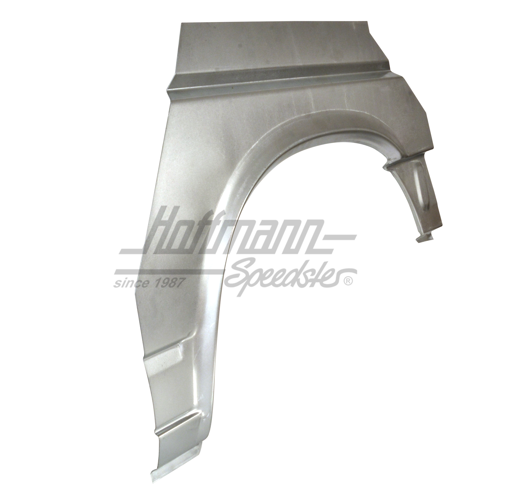 Chapa de reparación, paso de rueda, posterior, izqda. (larga)                                       