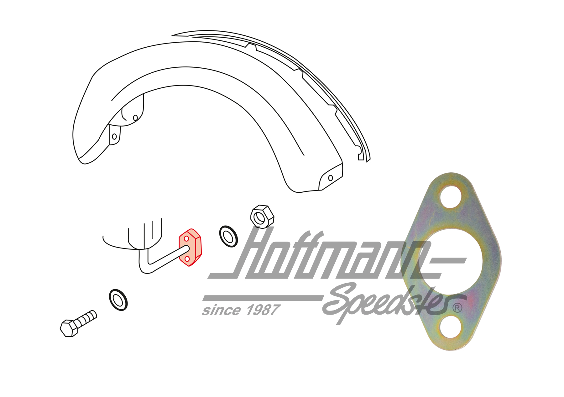 Brida, pasador de cable
, -7.59 | 111 821 129 | 020-4987-03