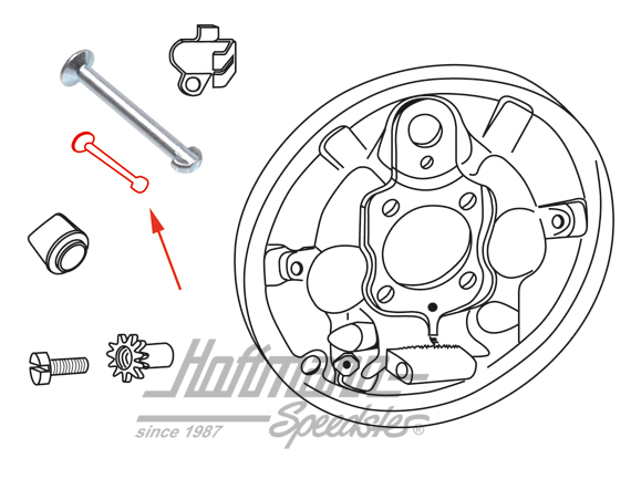 Pasador, 30 mm | 113 609 279 A | 020-4068-03