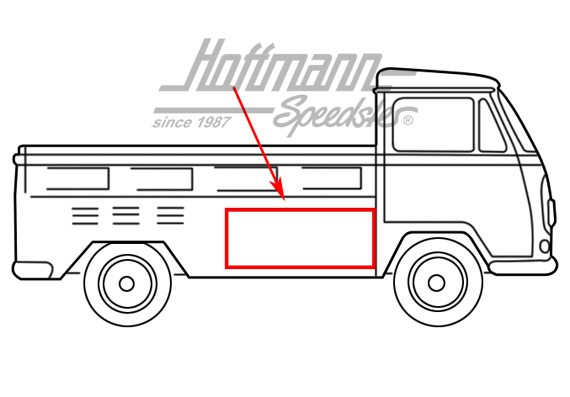Junta espacio de almacenamiento, Plataforma, 10.52-7.79 | 261 829 571 | 089-0400