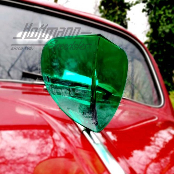 Turbulenciador, parabrisas, verde                                                                   