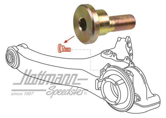 Tornillo excéntrico,
 eje posterior,  964,89-94                                                    