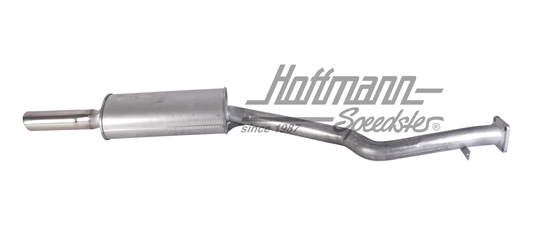 Silenciador de escape, de serie, Porsche 924 Turbo                                                  