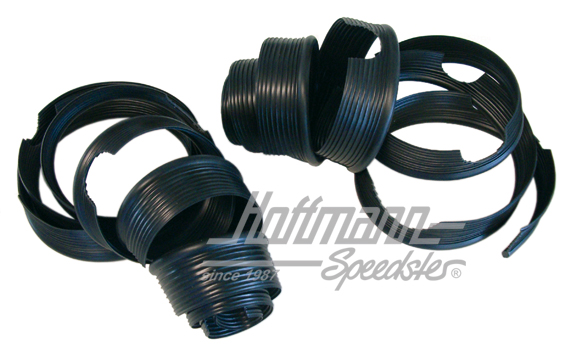 Burlete de guardabarros, negro, de calidad Brasil | 111 821 715 A | 050-4021