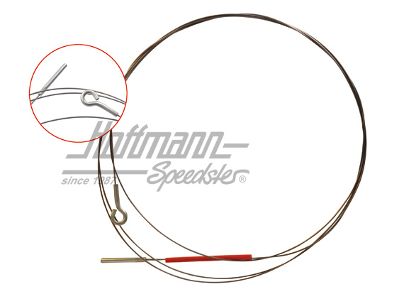 Cable de acelerador, 2630 mm, 10.52-7.57 | 111 721 555 A | 020-3221