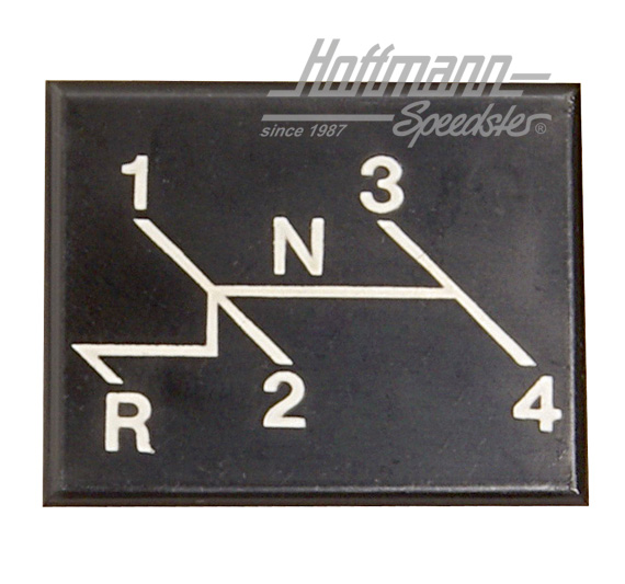 Embellecedor, cuadro de instrumentos, dibujo cambio de marchas | 133 000 269 | 020-2000-40