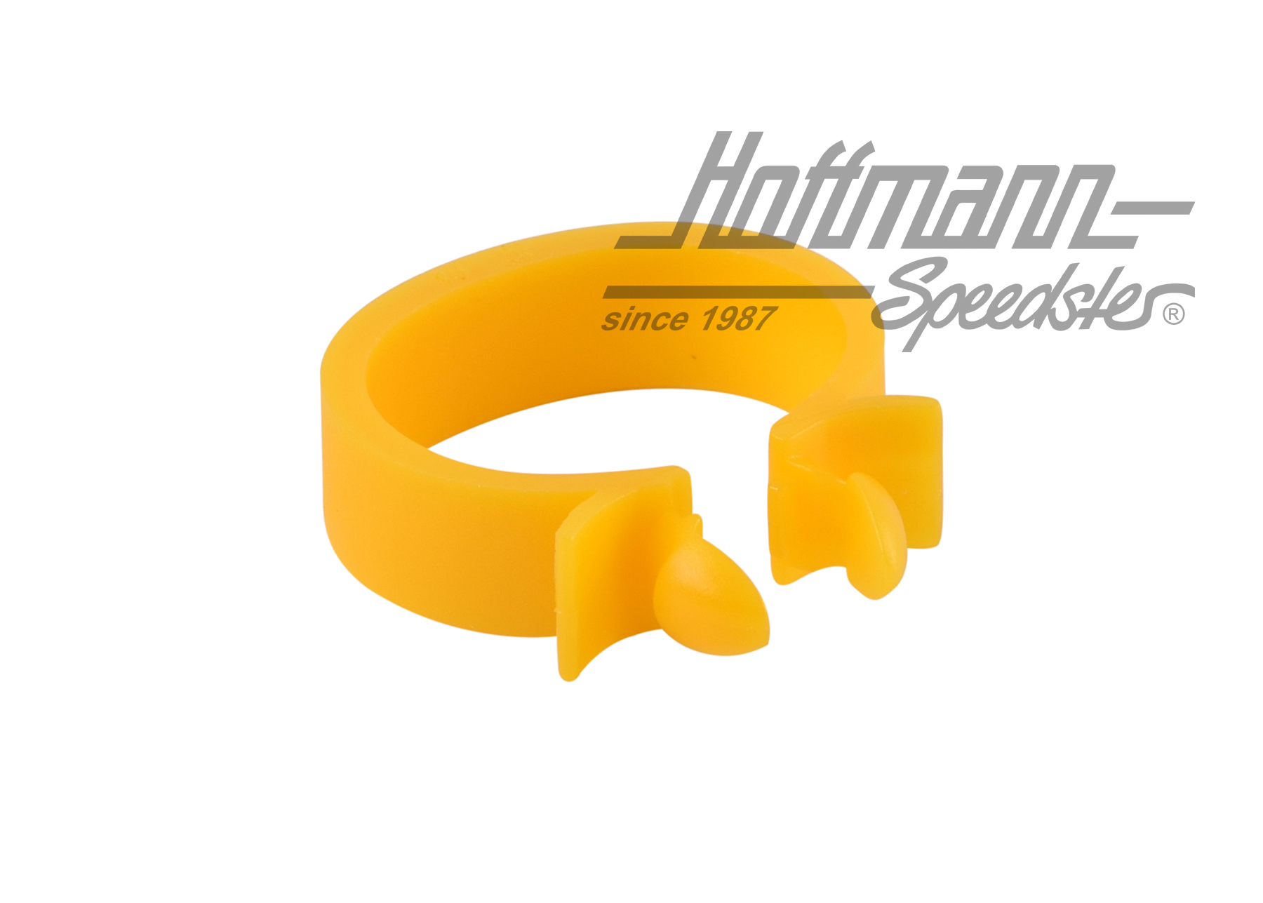 Clip de retención, 22mm, cable/manguera, amarillo                                                   