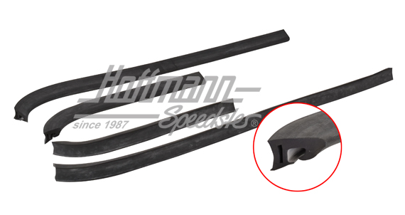 Junta entre capota / cristal de puerta | 141 871 925 A | 060-0560