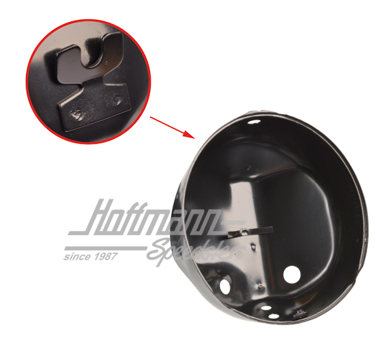 Carcasa de faro, 911, 73-86, izquierdo | 911 503 015 02 | 590-0011