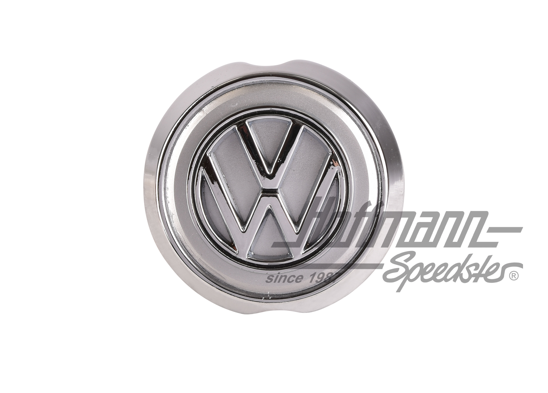 Emblema, con base, cromado, 8.62-7.74                                                               