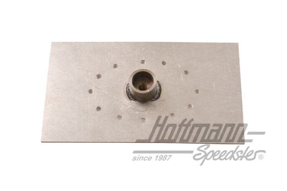 Chapa de retención, cinturón de seguridad, posterior, 65-67                                         