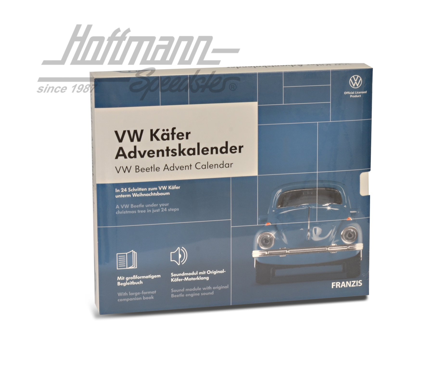 VW Escarabajo - Calendario de Adviento, con Escarabajo | 40 19631 67098-4 | 046-1200