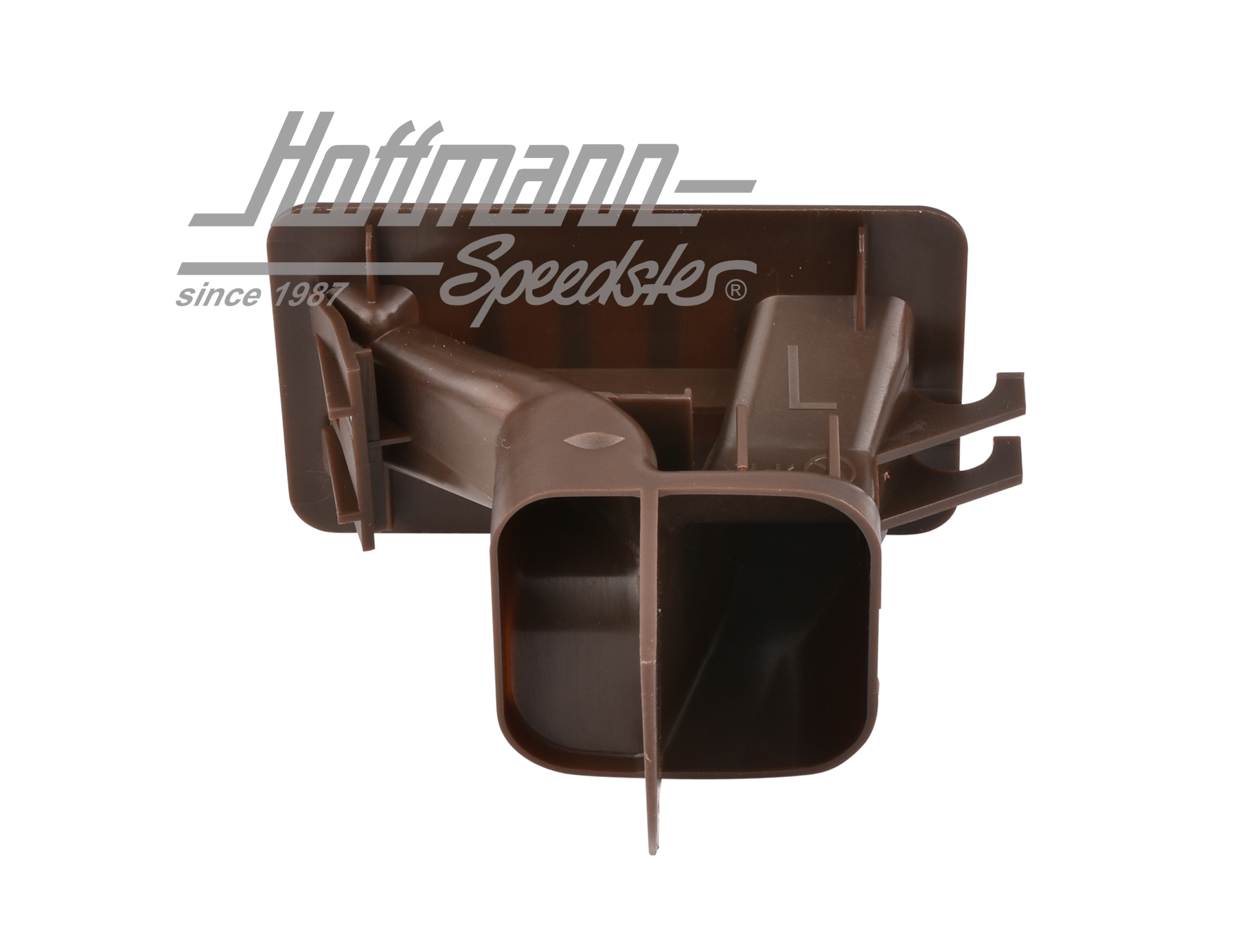 Boquilla de aire, Furgoneta T3, superior, izquierda, marrón                                         