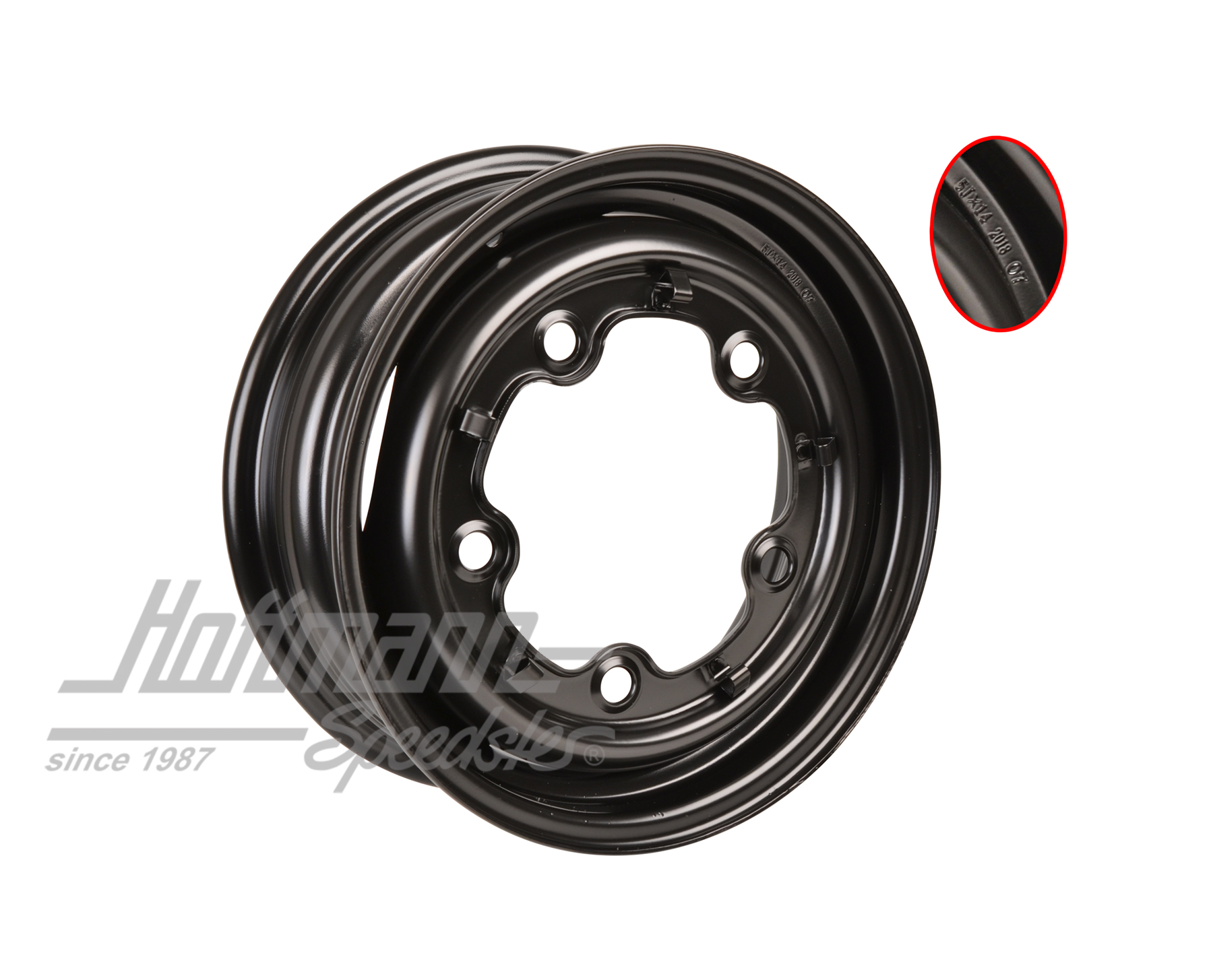 Llanta de acero, Furgoneta T1/T2, 5 x 14 ET47, 63-70 | 211 601 027 F | 089-2413